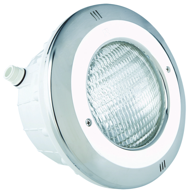 Schwimmteich und Pool Shop - Unterwasserlampe aus Edelstahl